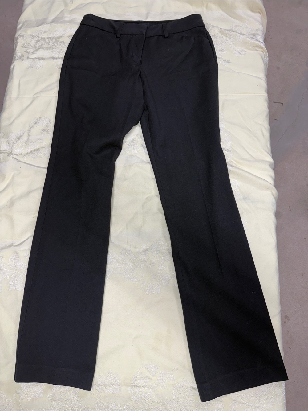 Express Black Dress Pants with Branded Waistband